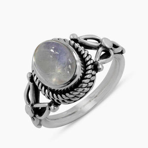 Labradorite Gemstone Sterling Silver Rings
