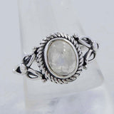 Labradorite Gemstone Sterling Silver Ring