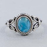 Labradorite Gemstone Sterling Silver Ring