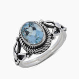 Labradorite Gemstone Sterling Silver Rings