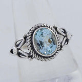 Labradorite Gemstone Sterling Silver Ring