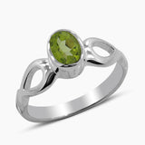 925 Sterling Silver Tourmaline Rings