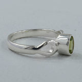 Natural Tourmaline Silver Ring