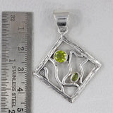 Blue Topaz 925 Silver Pendant