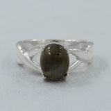 Citrine Silver Ring