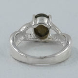 Citrine Silver Ring