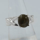 Citrine Silver Ring