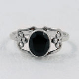 Smoky Quartz Silver Ring