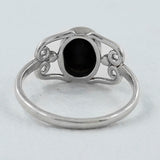 925 Silver Smoky Quartz Ring