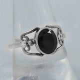 Smoky Quartz Silver Ring