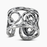 925 Sterling Silver Wide Band Rings