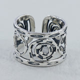 925 Starling Silver Wide Band Ring