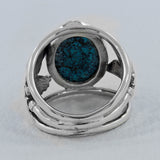 925 Sterling Silver Black Onyx Ring