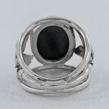 Black Onyx 925 Sterling Silver Ring