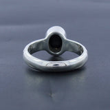 Black Onyx Silver Ring