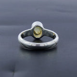 Black Onyx Silver Ring