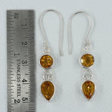 Mystic Quartz Silver Earrings
