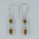 Mystic Quartz Silver Earrings
