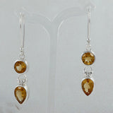 Mystic Quartz Silver Earrings