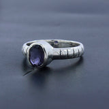 Black Onyx Silver Ring