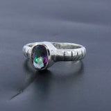 Black Onyx Silver Ring