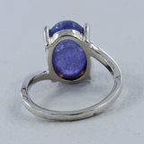 Genuine Tanzanite Cab Ring