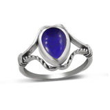 925 Starling Silver Lapis Lazuli Ring