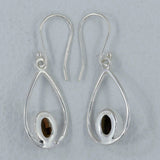 Ethiopian Opal Silver Earrings