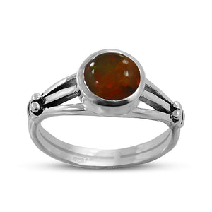 925 Sterling Silver Ethiopian Opal Rings