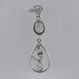 Blue Topaz 925 Silver Pendant