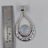 Larimar 925 Sterling Silver Pendant