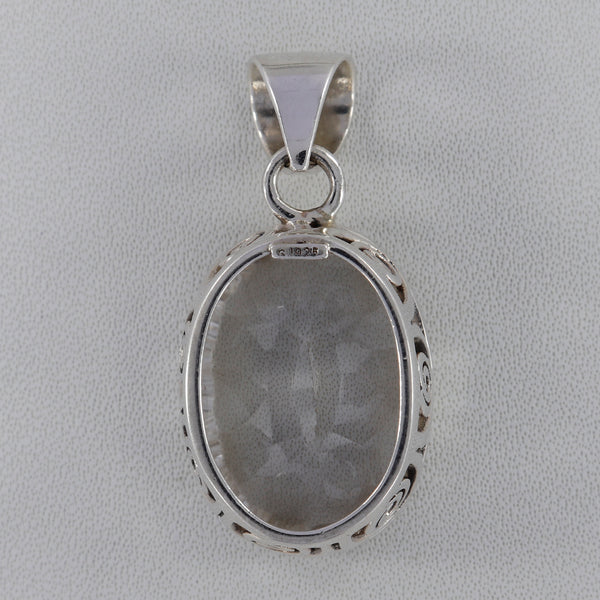 925 Sterling Silver Crystal Pendants