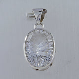 925 Sterling Silver Crystal Pendants