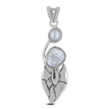 Natural Pearl Silver Pendant