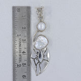 Natural Pearl Silver Pendant