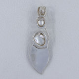 Natural Pearl Silver Pendant