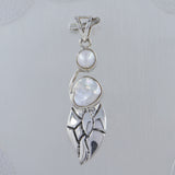 Natural Pearl Silver Pendant