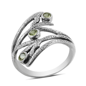 Amethyst Silver Rings