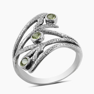 Amethyst Silver Rings