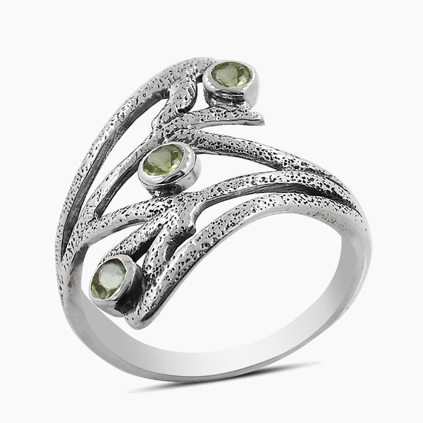 Amethyst Silver Rings