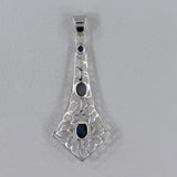 925 Silver Tourmaline Pendant