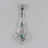 925 Silver Tourmaline Pendant