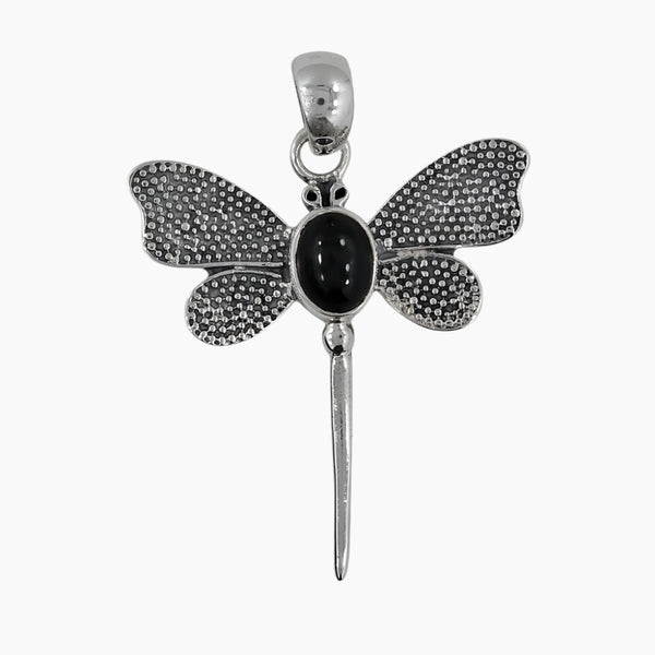 925 Silver Black Spinal Pendants