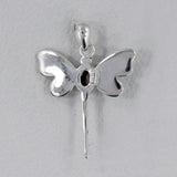 Black Spinal 925 Silver Pendant