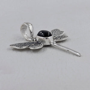 925 Silver Black Spinal Pendants