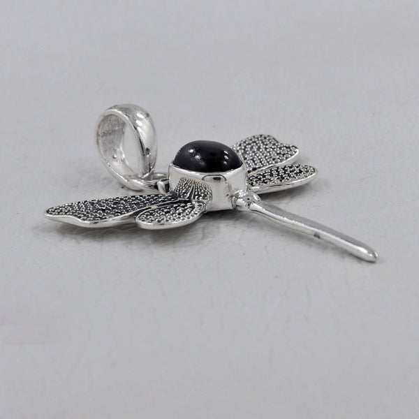 925 Silver Black Spinal Pendants