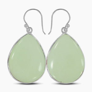 Polychrome Jasper Silver Earrings