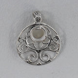 Larimar Pendant in 925 Sterling Silver