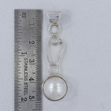 Pearl Gemstone Silver Pendant