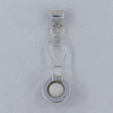 925 Silver Pearl Gemstone Pendant